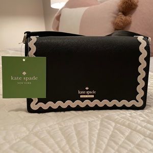 Kate Spade black crossbody purse